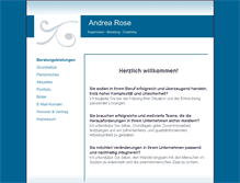 Tablet Screenshot of andrearose.eu